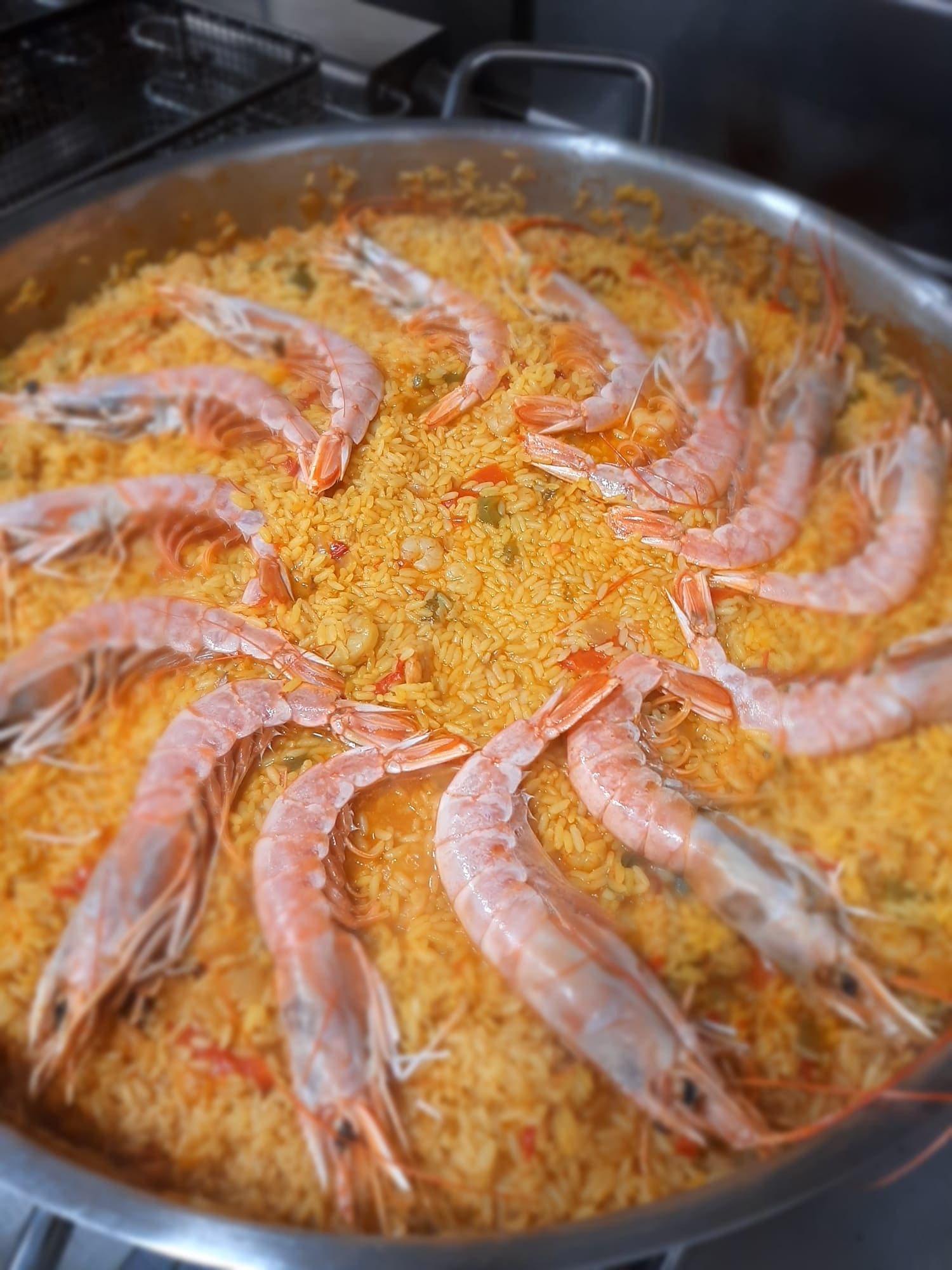 Comida casera tradicional en el centro de Gernika.