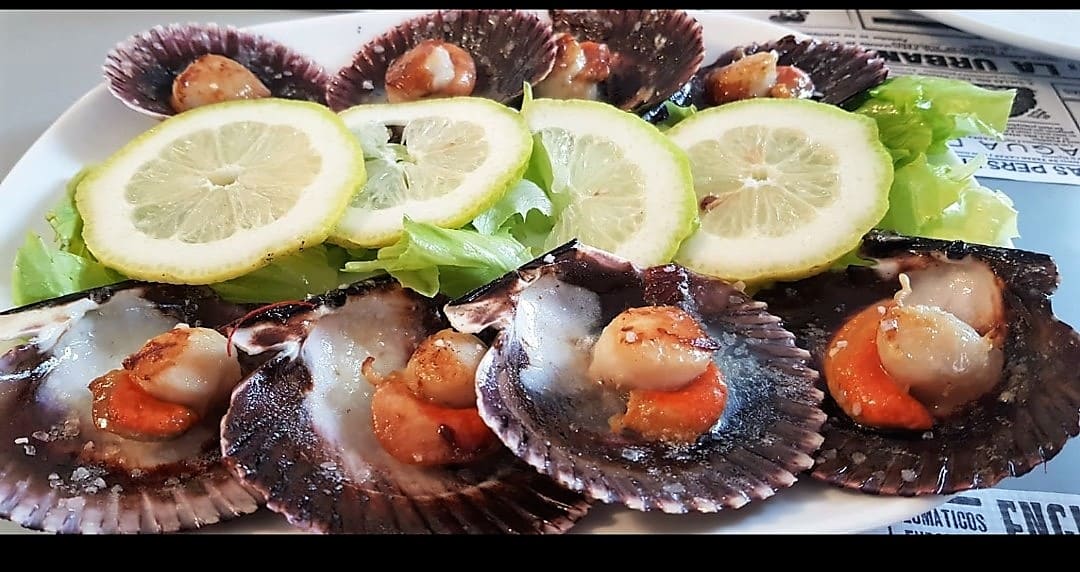 Buenos menús para peregrinos y visitantes de cocina casera gallega a 400 metros de la casa de Concello de Caldas de Reis, Pontevedra.